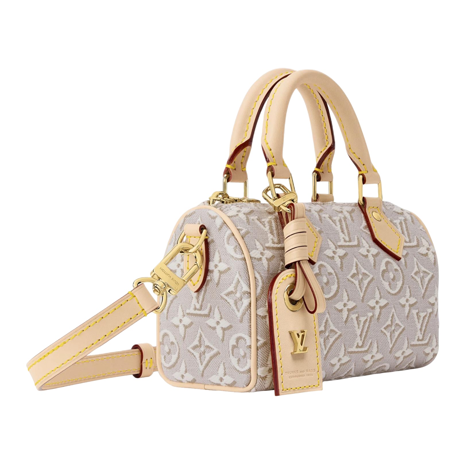(WMNS) LOUIS VUITTON Nano Speedy 'Beige' M28502