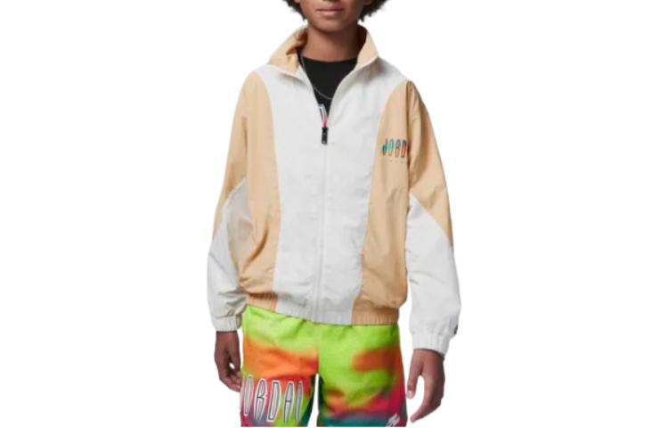 (GS) Air Jordan Sportswear Jacket 'Beige' FB1621-305