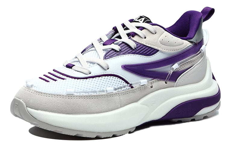(WMNS) Fila Fusion 'White Purple' T12W135210FWD