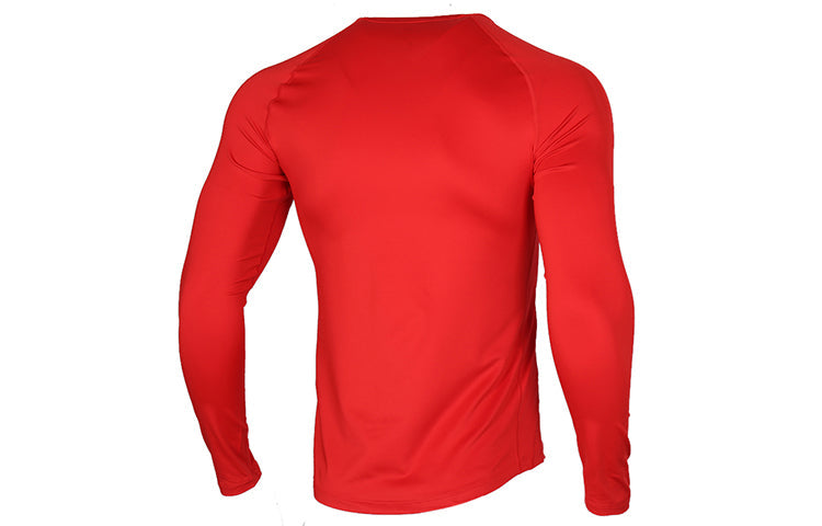 Nike Pro Slim Fit Version Long Sleeves Training Tops Red BV5595-657