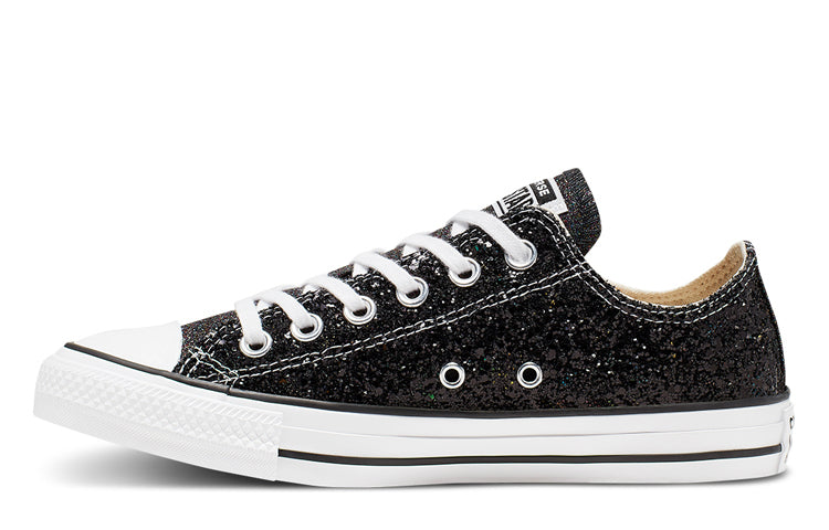 (WMNS) Converse Galaxy Dust Chuck Taylor All Star Low Top Black White 566270C