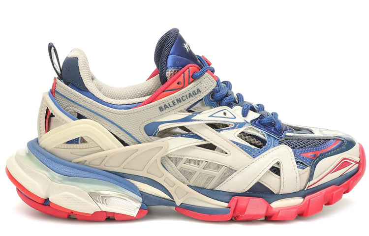 (WMNS) Balenciaga Track.2 Trainer 'Beige Blue Red' 568615W2GN28570