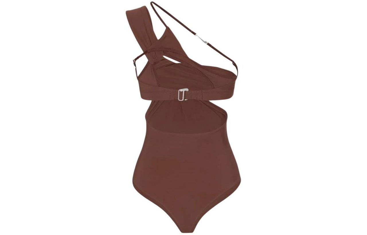 (WMNS) Nike x Jacquemus Bodysuit Asia Sizing 'Brown' FJ3284-259