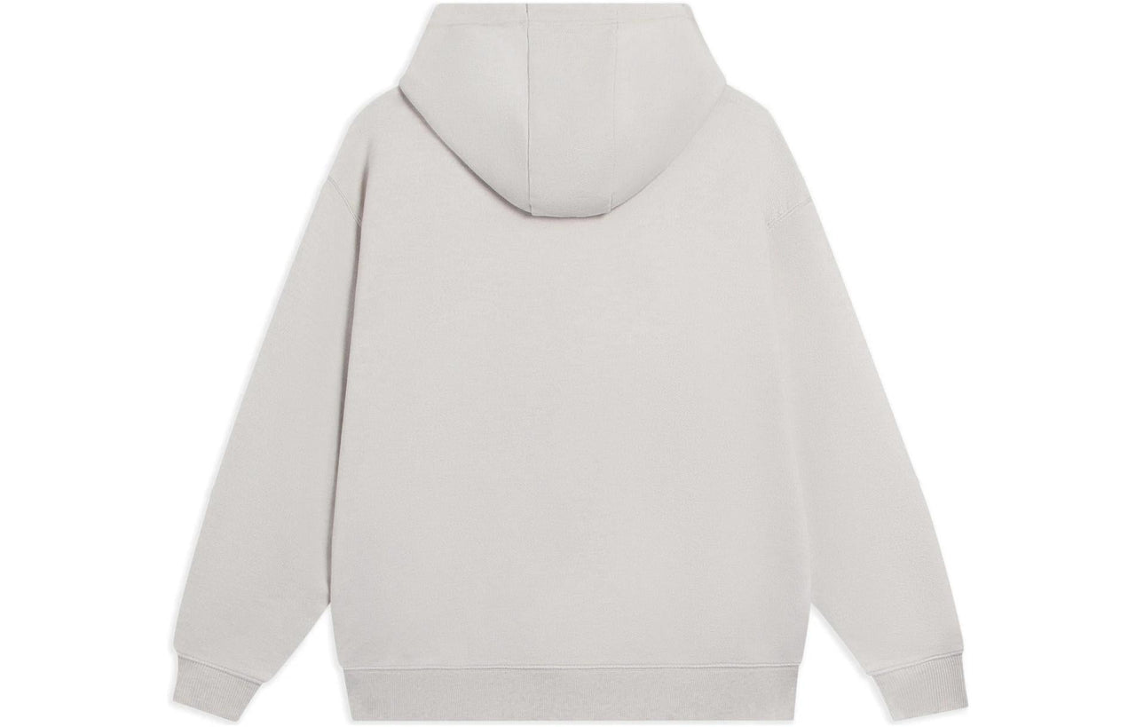 Li-Ning Small Logo Hoodie 'Grey' AWDSC97-2