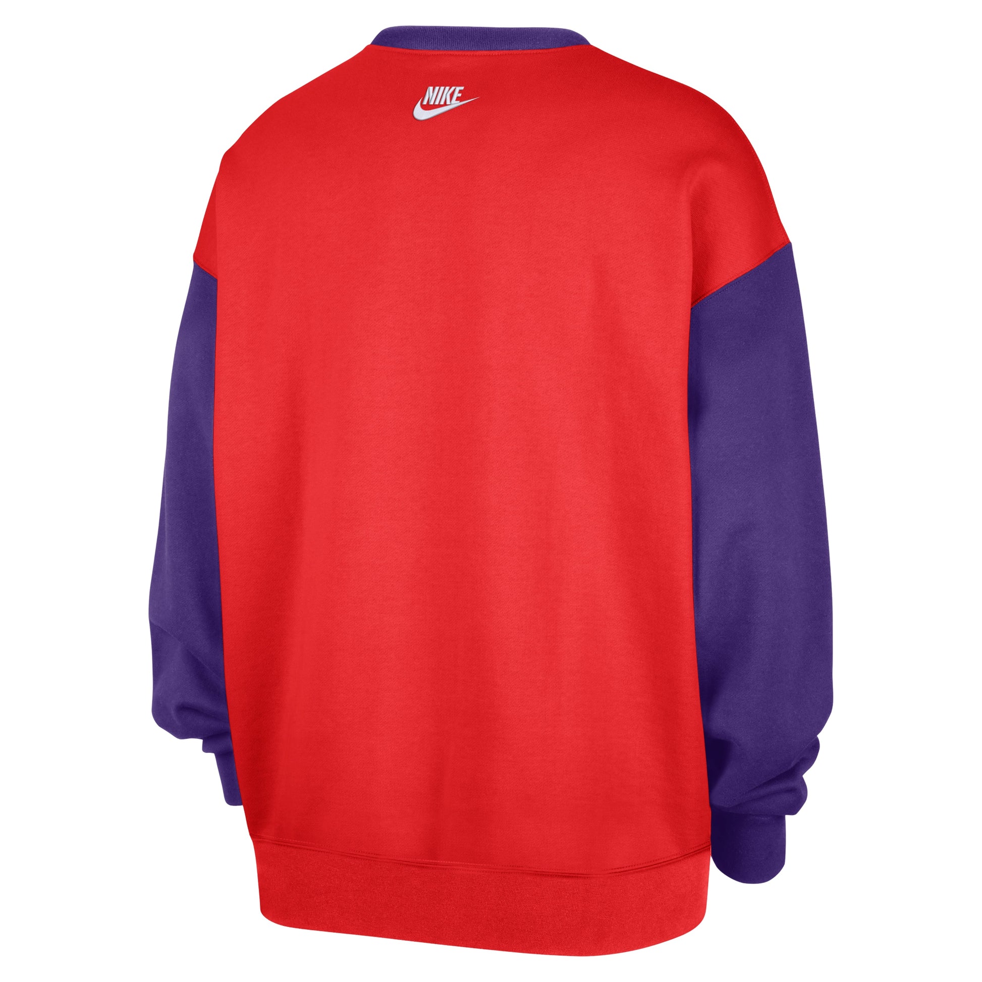 (WMNS) Nike Phoenix Mercury Court Origins WNBA Fleece Sweatshirt 'Chile Red Field Purple White' IM6719-673