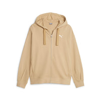 (WMNS) PUMA HER Full-Zip Hoodie 'Tan' 676003-84