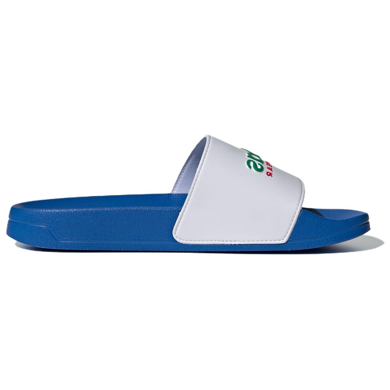 adidas Adilette Shower Slides Asia Sizing 'Bright Royal White' IE8943