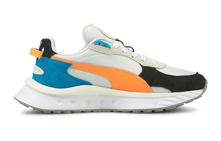 (GS) PUMA Wild Rider Rollin 'White Orange Glow' 382028-04
