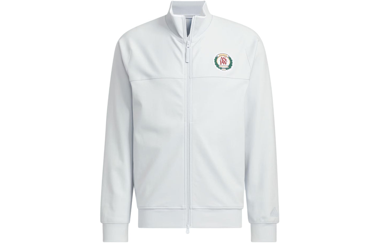 adidas Verbiage Knit Jacket Asia Sizing 'White' JE3635