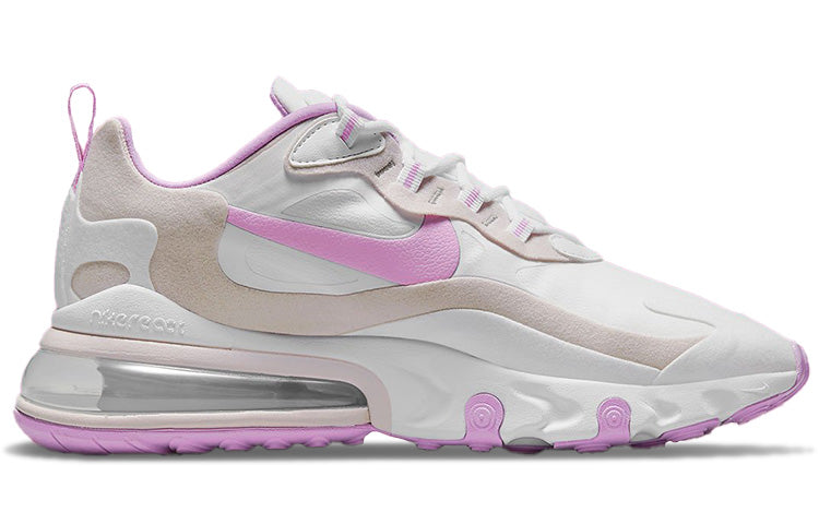 (WMNS) Nike Air Max 270 React 'White Fuchsia Glow Platinum Violet' CZ1609-100