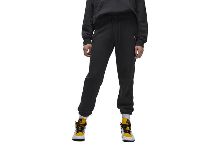 (WMNS) Air Jordan Brooklyn Sweatpants 'Black' DQ4478-010
