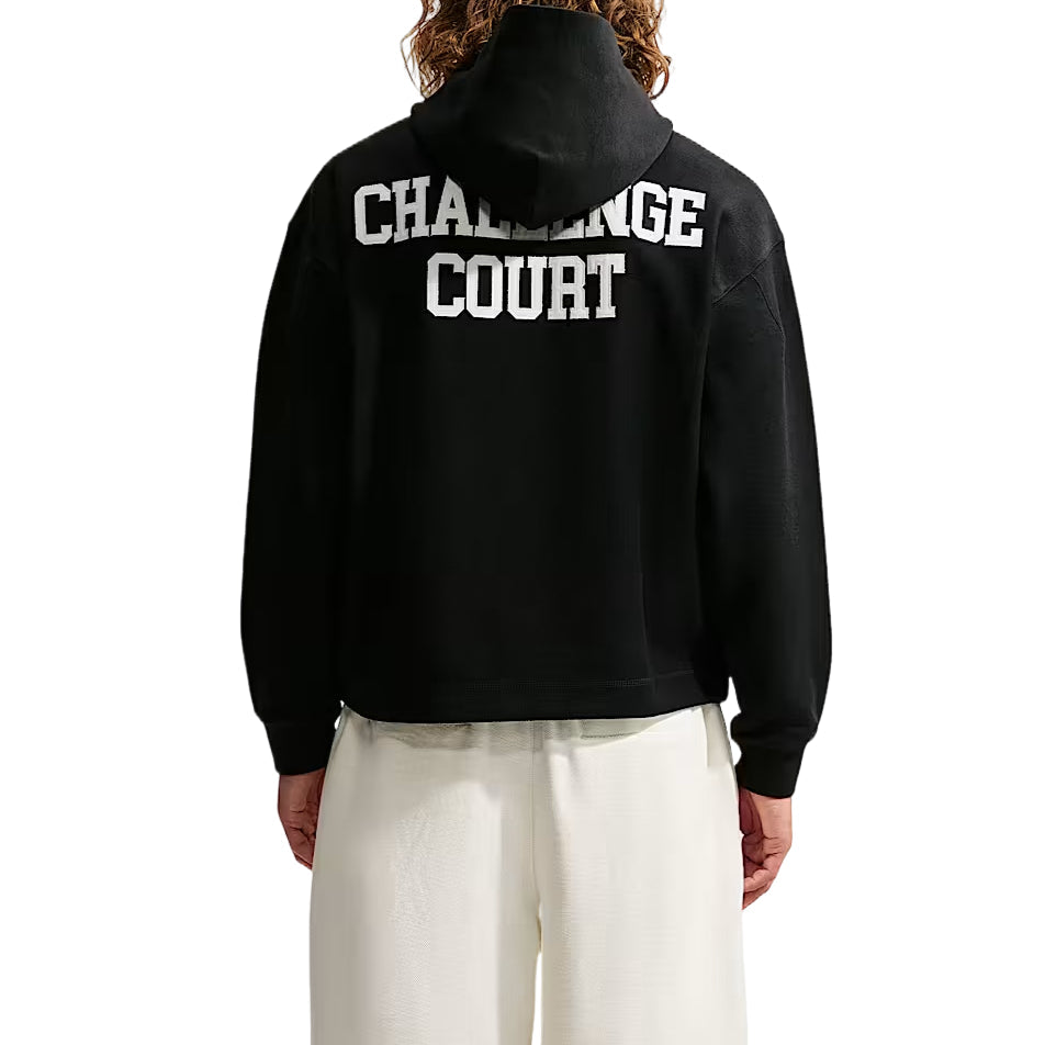 Nike Club Rules French Terry Hoodie 'Black Sail' IQ8420-010
