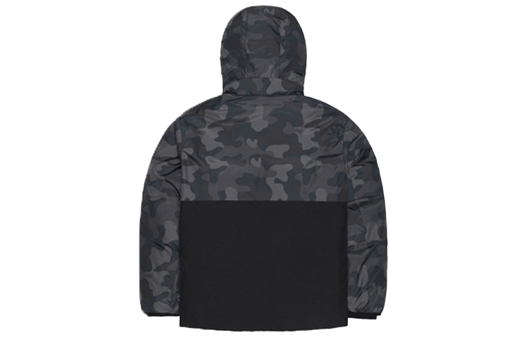 New Balance Camouflage Jacket Asia Sizing 'Black Grey' NPA4S013MIX