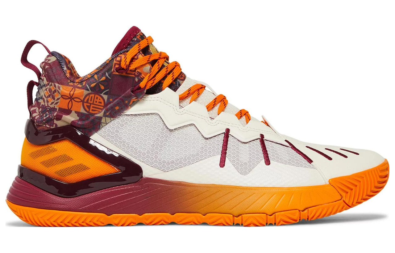 adidas D Rose Son of Chi Sneakers 'Cloud White Bold Orange' GV8717