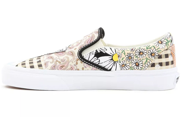 Vans Meadow Patchwork Classic Slip-on Multi-Print 'Cream Flowers' VN0A5AO84201