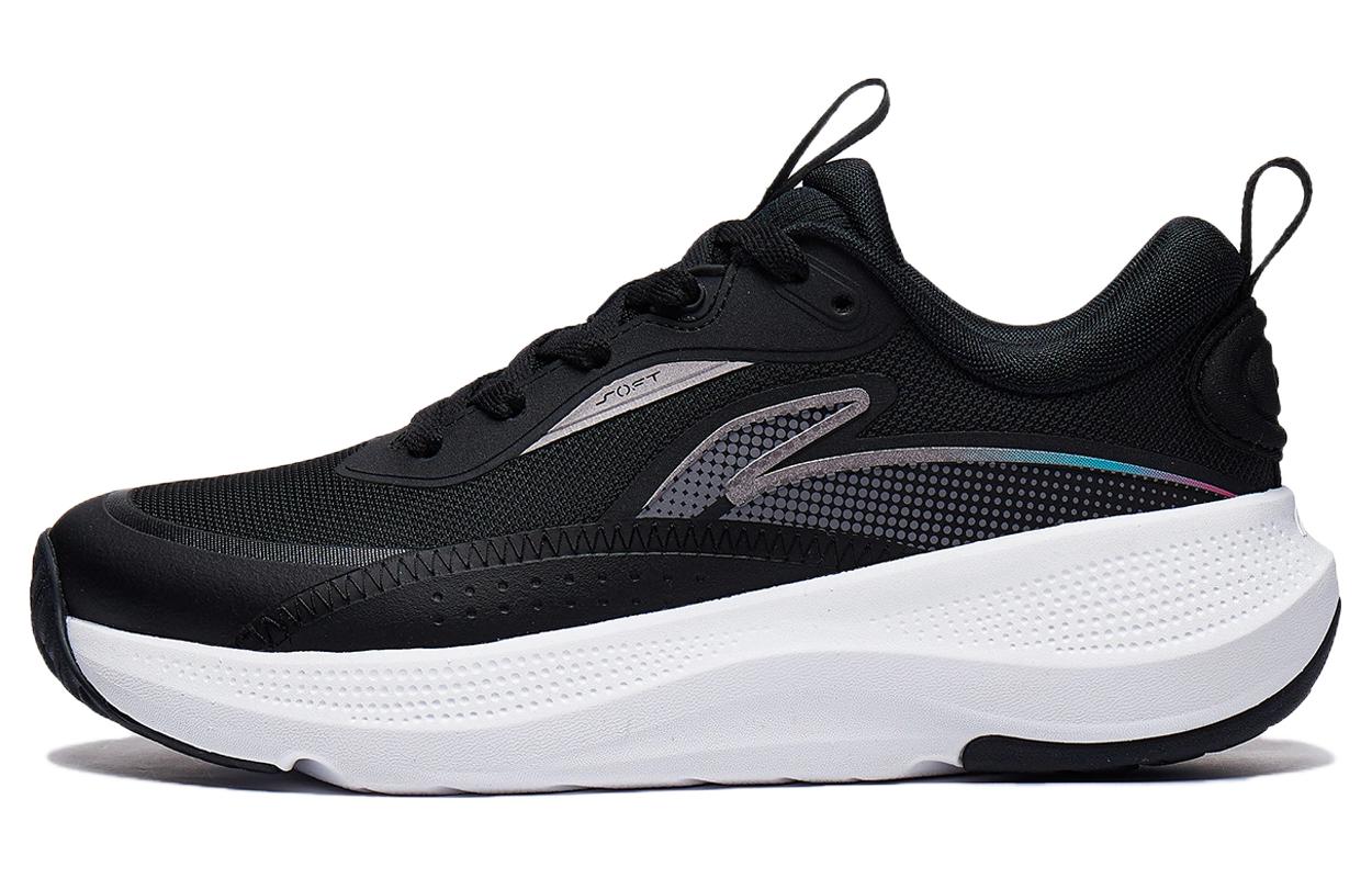 (WMNS) Li-Ning Soft Element 'Black White' AGLT180-1