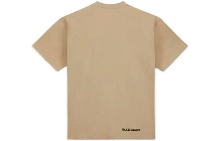 Nike x Billie Eilish Crossover Solid Color Loose Cozy Short Sleeve US Edition Unisex Brown DQ7755-202