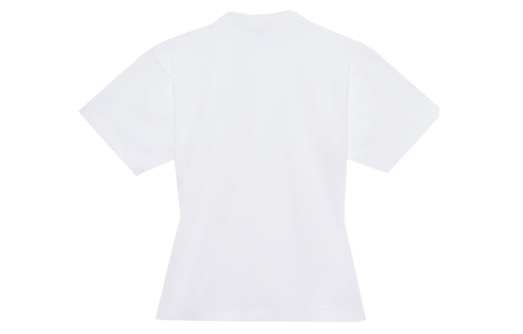 Balenciaga Graffiti Logo Short Sleeve White 641590TJV969040