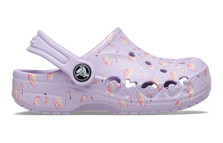(GS) Crocs Baya Seasonal Printed Clogs 'Purple' 206180-530