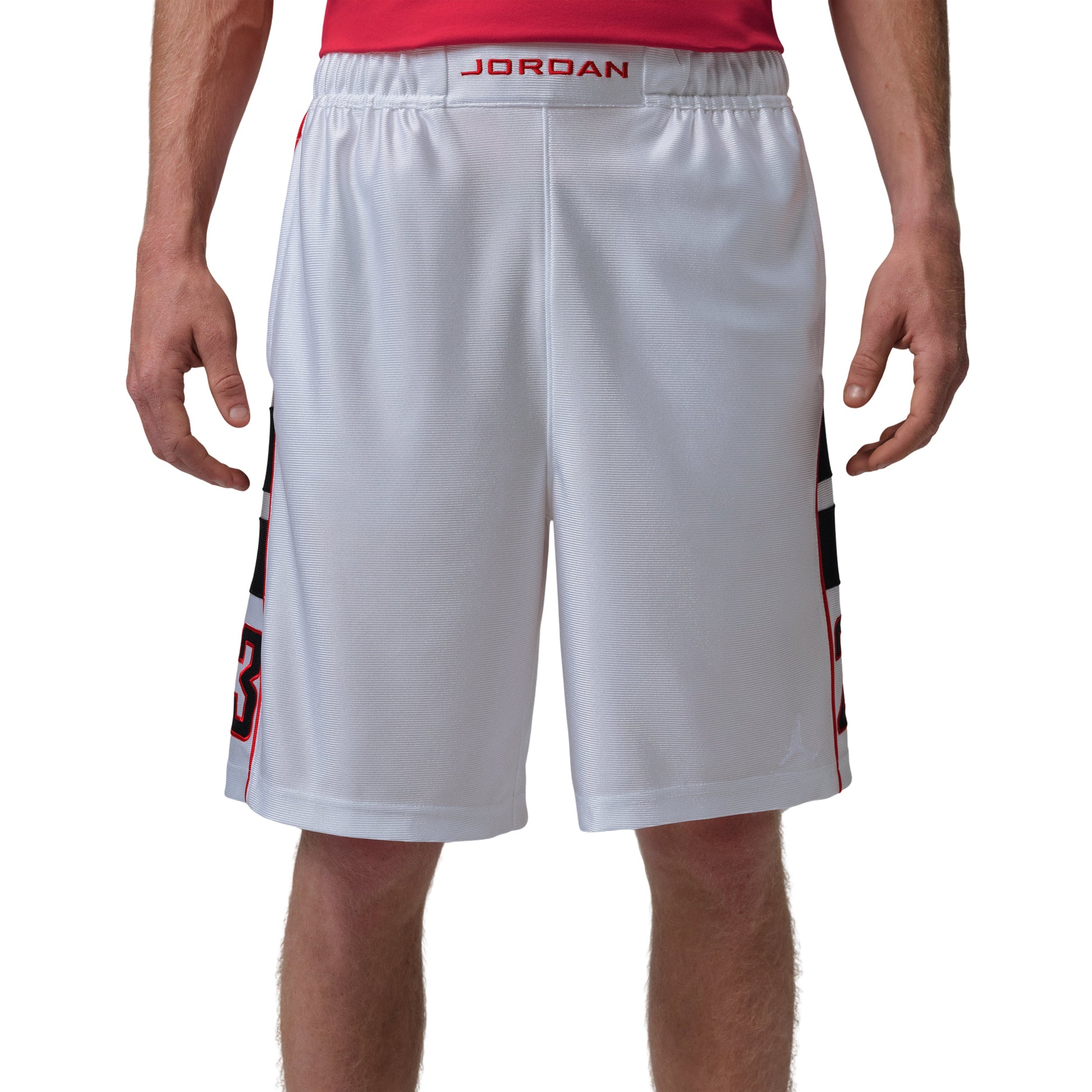 Jordan Brooklyn Cat Scratch Shorts 'White Black' HV0560-100