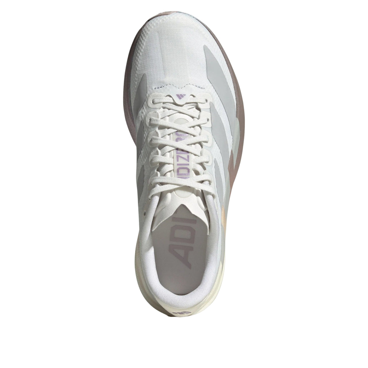 (WMNS) adidas Adizero Evo SL 'White Grey Matt Purple Metallic' KJ2552