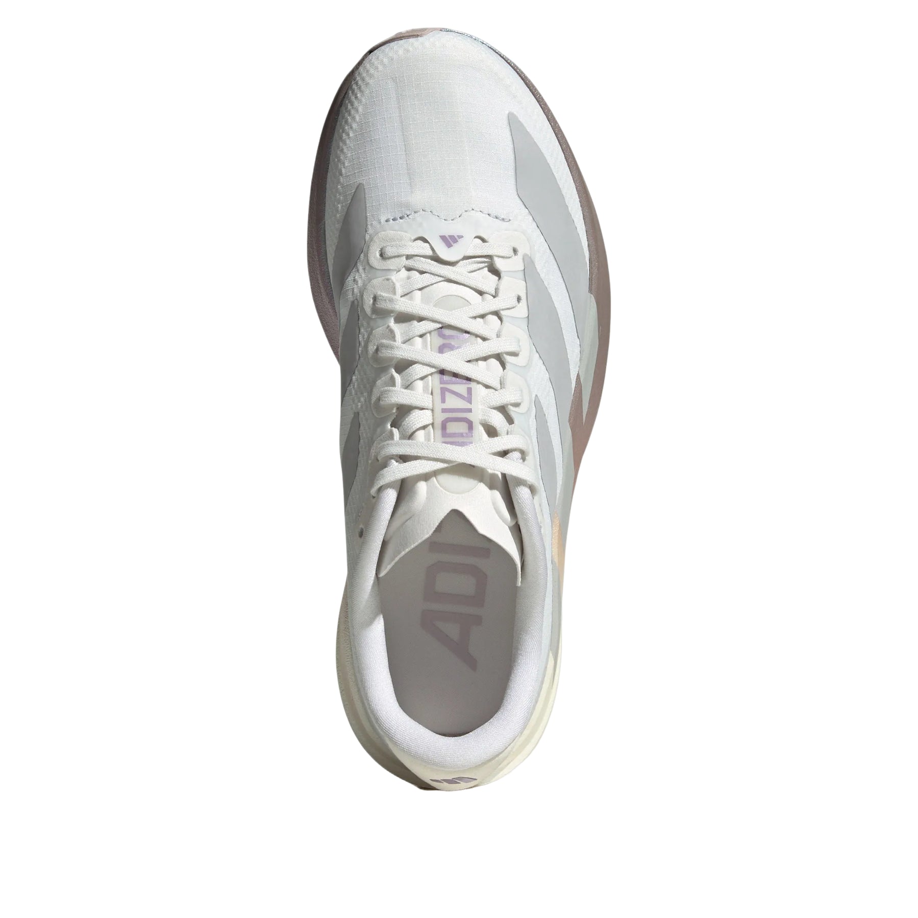 (WMNS) adidas Adizero Evo SL 'White Grey Matt Purple Metallic' KJ2552