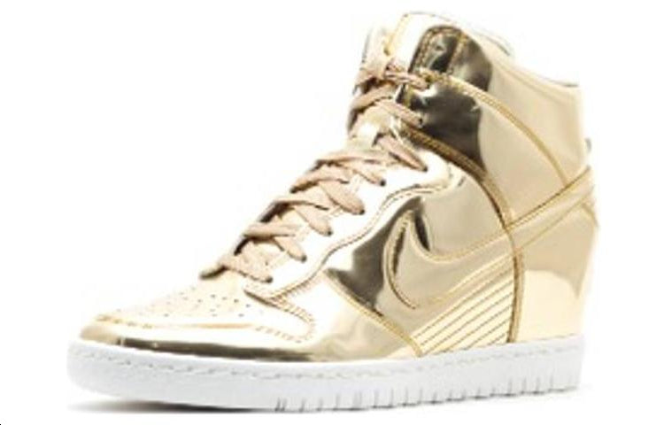 (WMNS) Nike Dunk Sky Hi Sp 'Liquid Gold' 639233-770