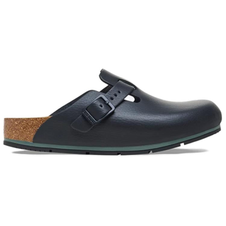 Birkenstock Boston Pro Natural Leather Sandals 'black' 1025979