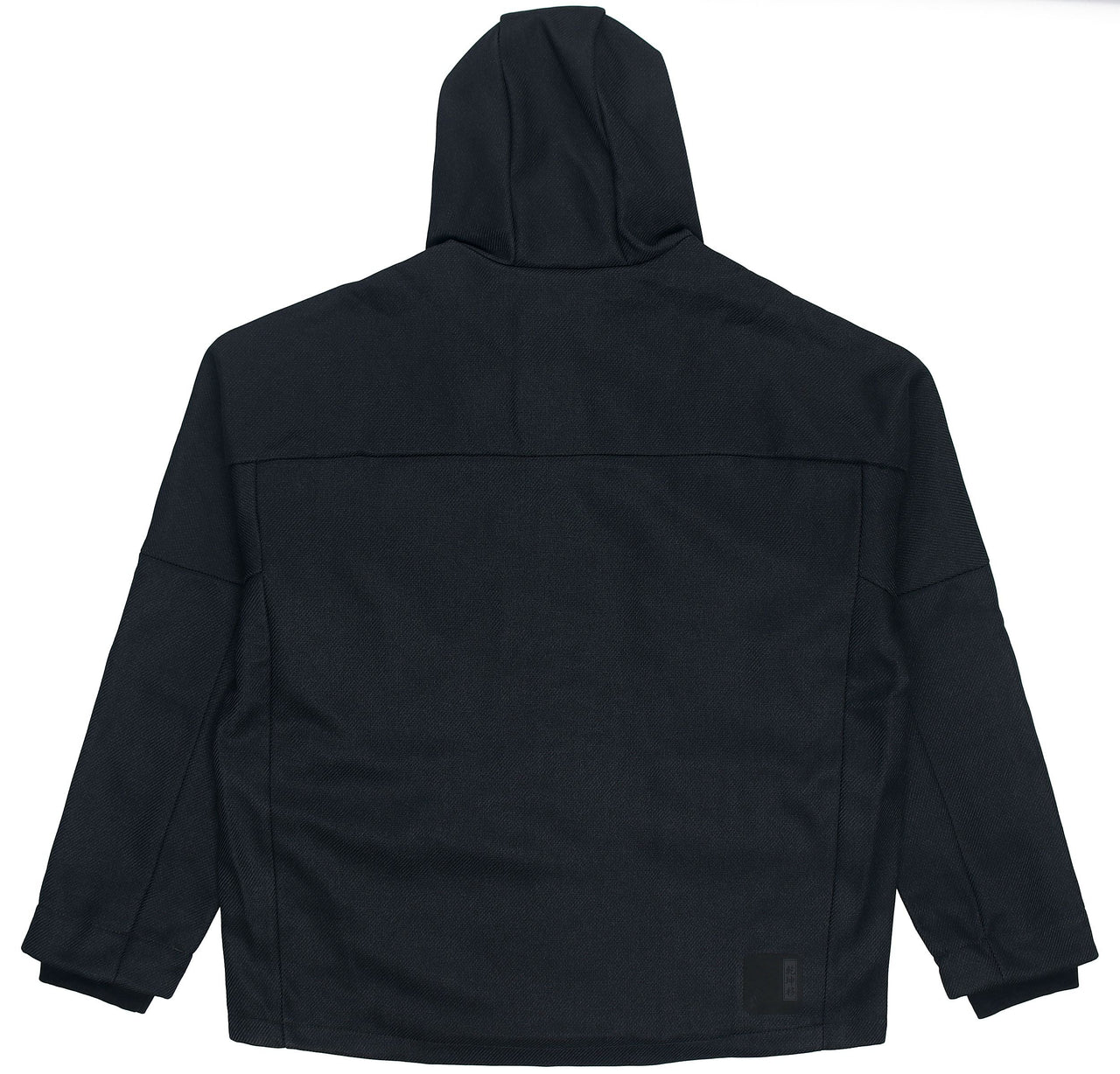 adidas Wj Wv Bond Jkt Sports hooded Logo Jacket Black H39218