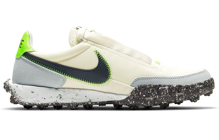 (WMNS) Nike Waffle Racer Crater 'Pale Ivory Electric Green' CT1983-102