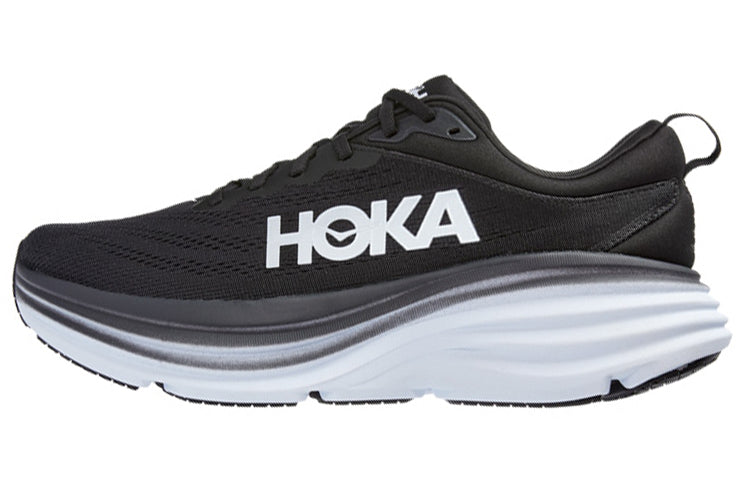 (WMNS) HOKA ONE ONE Bondi 8 'Black White' 1127952-BWHT