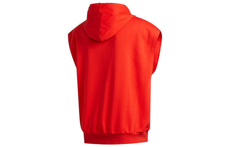 adidas Dm Ss Printing Sports Sleeveless Red FR5747