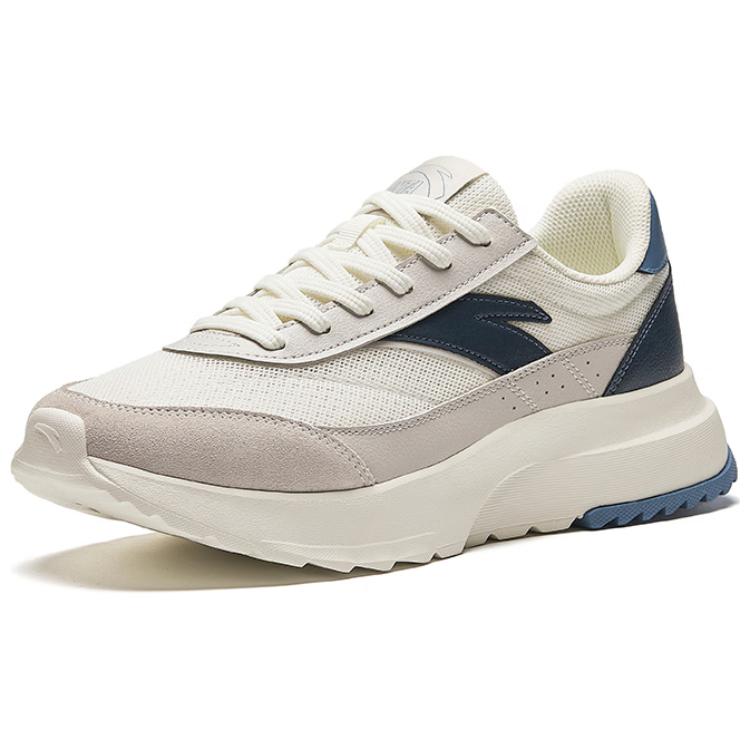 ANTA Retro Casual Shoes 'Beige Blue' 912428803-2