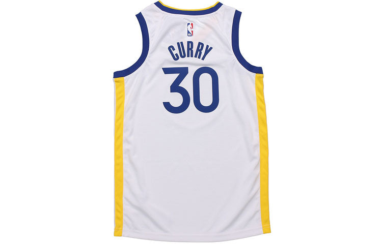 Nike Golden State Warriors Swingman Jersey Stephen Curry White CW3591-107