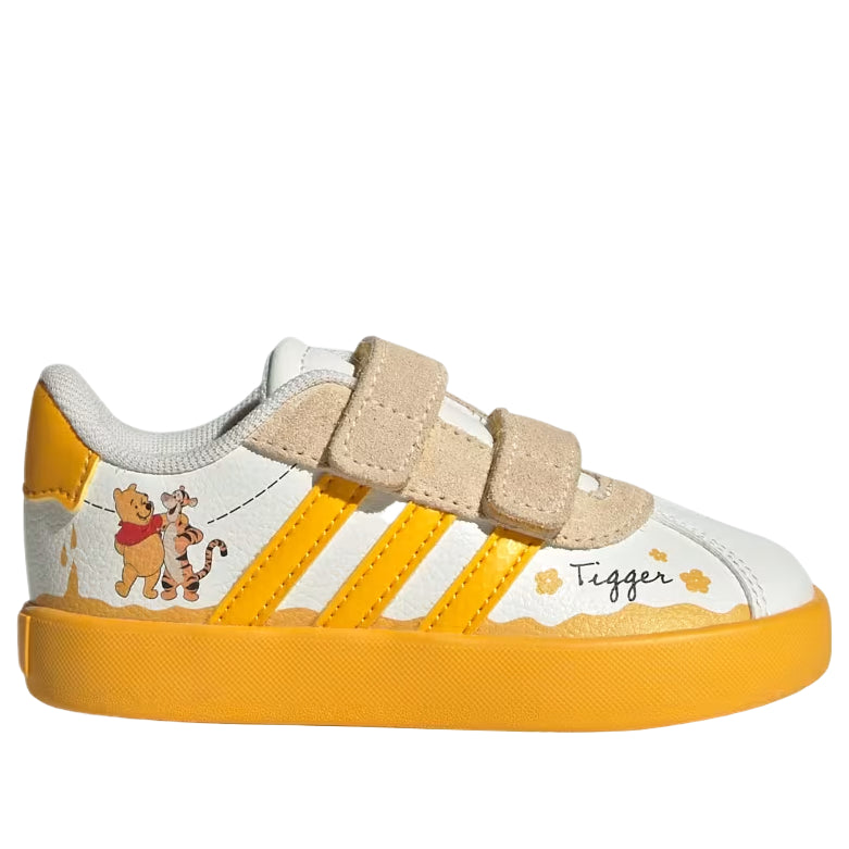 (TD) adidas x Disney VL Court 3.0 'Off White Crew Yellow Core Black' KI9176