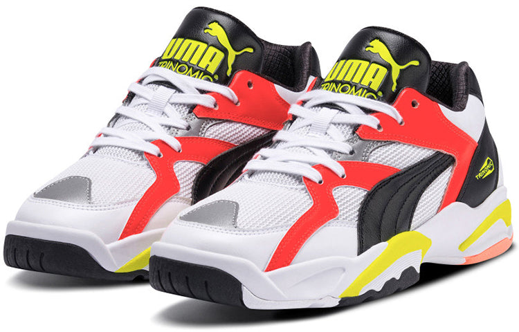PUMA Performer Retro 'White Red Yellow' 371910-01