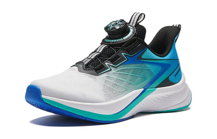 (GS) ANTA Running Series Sneakers 'White Teal Blue' 312425509-4