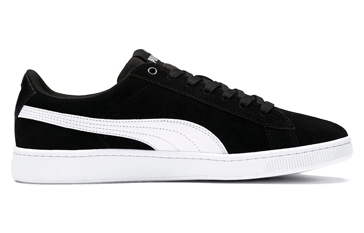 (WMNS) PUMA Vikky v2 'Black White' 369725-01