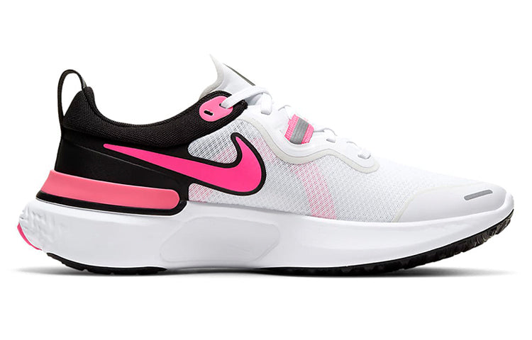 (WMNS) Nike React Miler Black/White Pink CW1778-103