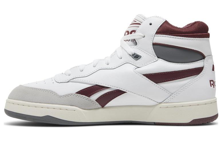 Reebok BB 4000 II Mid 'White Classic Maroon' 100033844
