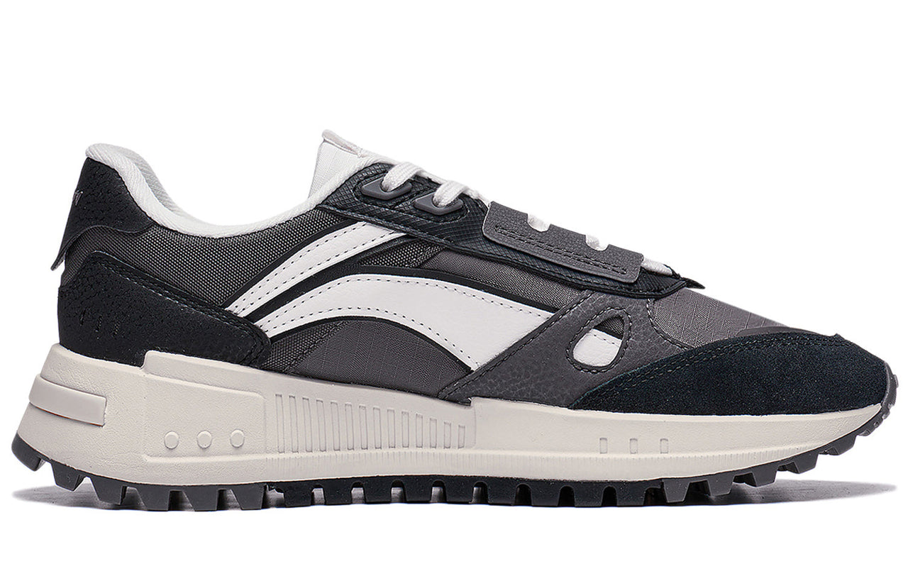 (WMNS) Li-Ning ChengFeng 2.0 Sneakers 'Grey Black White' AGCT156-7