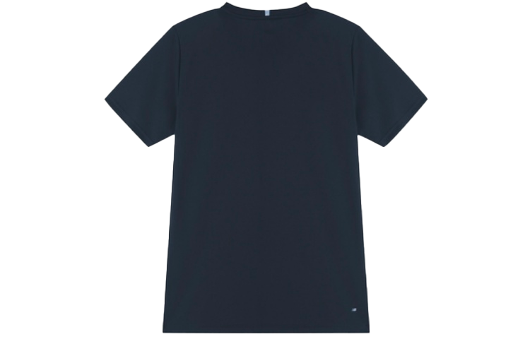 New Balance Men's New Balance Logo Alphabet Printing Sports Round Neck Navy Blue MT11205-ECL