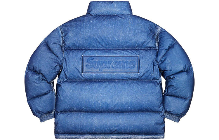 Supreme Reflective Speckled Down Jacket 'Blue' SUP-FW20-321