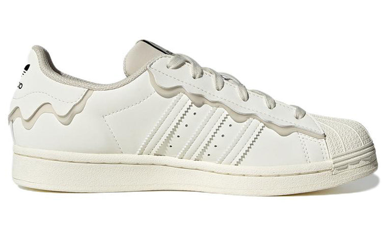 (WMNS) adidas originals Superstar Sneakers Creamy GW4441