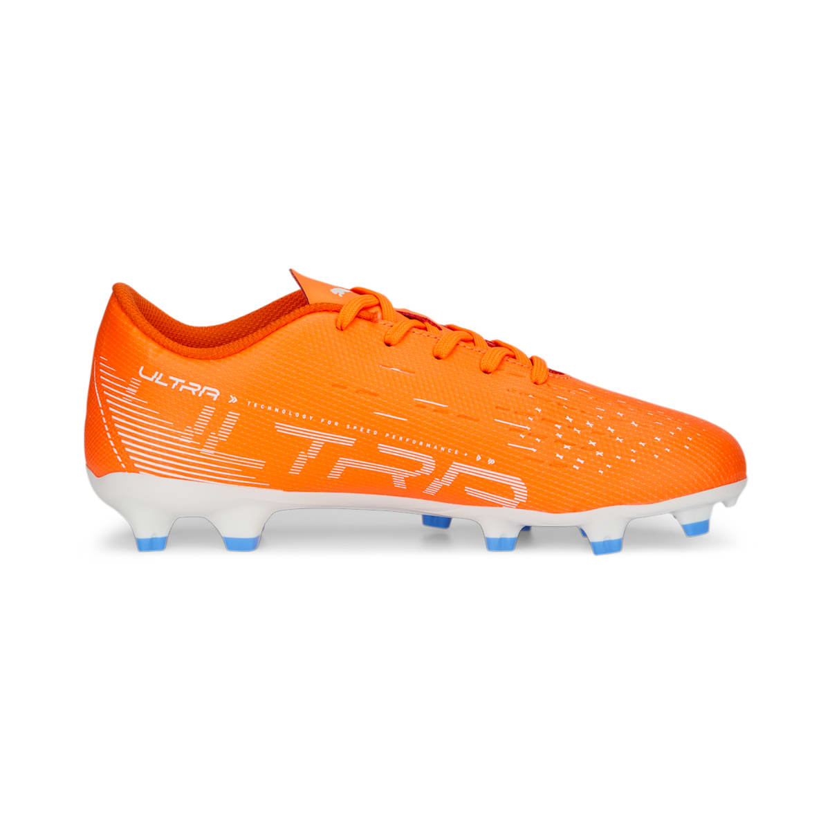 (GS) PUMA ULTRA Play FG AG 'Ultra Orange PUMA White Blue Glimmer' 107233-01