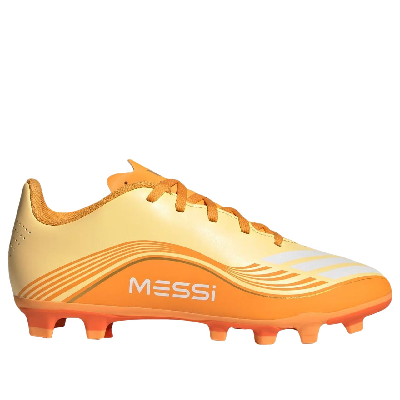 (GS) adidas F50 Club FG/MG Messi Hora Dorada Pack 'Ice Tangerine Gold Metallic Pure Tangerine' JQ0951