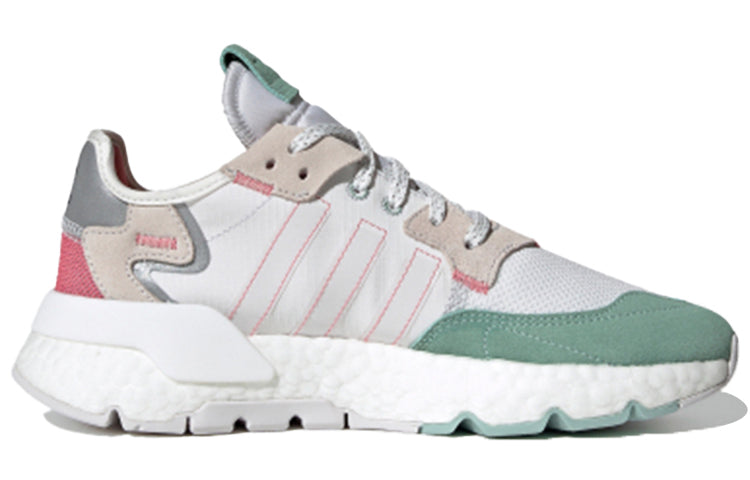 (WMNS) adidas originals Nite Jogger 'White Gray Green' H03251