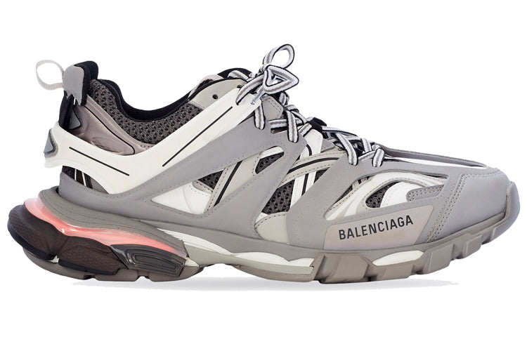 Balenciaga Track 1.0 Track LED Sneakers 'Grey Pink' 555036W2GB71214