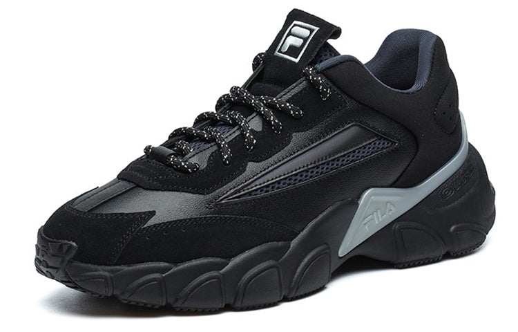 FILA Fashion Sneakers Low-Top Running Shoes 'Black Grey' F12M144120FBI