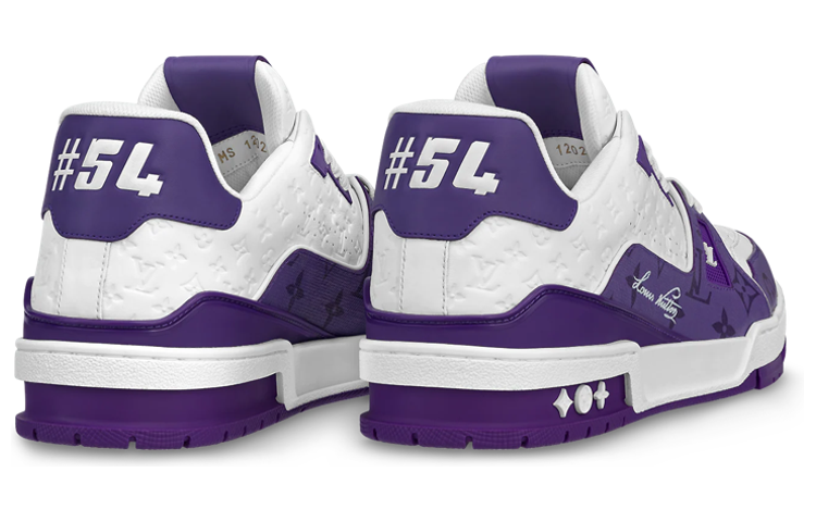 LOUIS VUITTON LV Trainers 'White Purple' 1AANHP